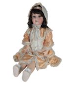 DOLLS - GERMAN MAX HANDWERCK BISQUE HEADED DOLL