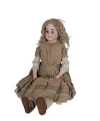 DOLLS - GERMAN ARMAND MARSIELLE BISQUE HEADED DOLL