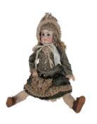 DOLLS - FRENCH RABERY DELPHIEU BISQUE HEADED DOLL