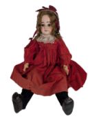 DOLLS - GERMAN ARMAND MARSEILLE BISQUE HEADED DOLL
