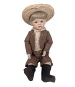 DOLLS - GERMAN SIMON & HALBIG K&R BISQUE HEADED DOLL