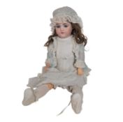 DOLLS - GERMAN SIMON & HALBIG BISQUE HEADED DOL