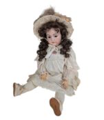 DOLLS - GERMAN SIMON & HALBIG BISQUE HEADED DOLL