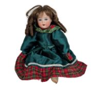 DOLLS - GERMAN HEUBACH KOPPELSDORF BISQUE HEADED DOLL