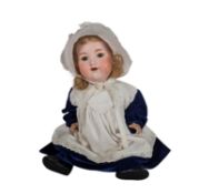 DOLLS - ANTIQUE GERMAN ARMAND & MARSEILLE BISQUE HEADED DOLL
