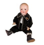 DOLLS - ANTIQUE GERMAN HEUBACH-KOPPELSDORF BISQUE HEADED DOLL