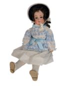 DOLLS - HEUBACH KOPPELSDORF BISQUE HEADED DOLL