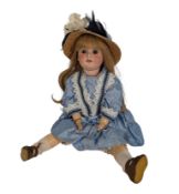 DOLLS - ANTIQUE GERMAN ARMAND MARSEILLE BISQUE HEADED DOLL