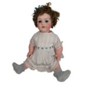 DOLLS - GERMAN ARMAND MARSEILLE BISQUE HEADED DOLL