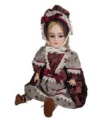 DOLLS - HEINRICH HANDWERCK BISQUE HEADED DOLL