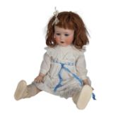 DOLLS - GERMAN JUTTA BISQUE HEADED DOLL