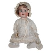 DOLLS - GERMAN SIMON & HALBIG BISQUE HEADED DOLL