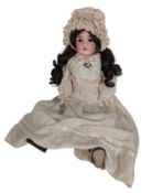 DOLLS - FRENCH DEP BISQUE HEADED DOLL