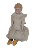 DOLLS - VINTAGE BISQUE HEADED DOLL