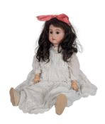DOLLS - FRENCH BISQUE HEADED DOLL