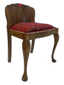 EARLY 20TH CENTURY 1930S ART DECO BEDROOM DRESSING TABLE CHAIR