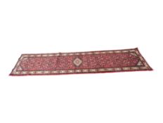 VINTAGE 20TH CENTURY NORTH WEST PERSIAN RUDBAR RUNNER RUG