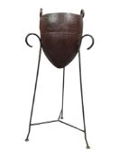EARLY 20TH CENTURY COAL BUCKET PLANT STAND