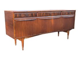 ELLIOTS OF NEWBURY - EON - MID CENTURY TEAK SIDEBOARD CREDENZA