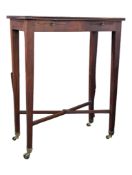EDWARDIAN EARLY 20TH CENTURY MAHOGANY SIDE TABLE