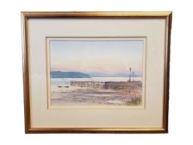 BILL TOOP (B. 1942) - 2002 CONTEMPORARY WATERCOLOUR SEASIDE PAINTING