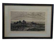 AFTER BENJAMIN WILLIAMS LEADER (1831-1923) - 19TH CENTURY VICTORIAN ETCHING