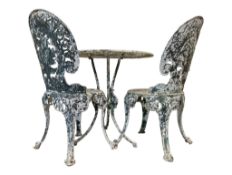 VICTORIAN REVIVAL ALUMINIUM GARDEN SUITE