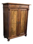 19TH CENTURY CONTINENTAL WALNUT CHIFFONIER SIDEBOARD