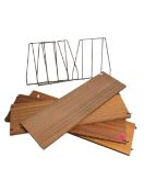 LADDER MANNER - VINTAGE MID 20TH CENTURY TEAK SHELVING UNIT