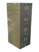 20TH CENTURY INDUSTRIAL BISLEY FILING CABINET