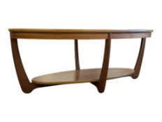 BRITISH MODERN DESIGN - MID CENTURY TEAK COFEE TABLE