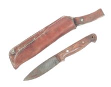 VINTAGE DAMASCUS STEEL KNIFE