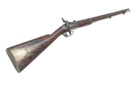 19TH CENTURY INDIAN PERCUSSION CAP RIFLE