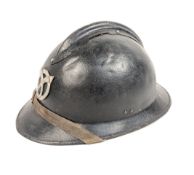 WWII SECOND WORLD WAR FRENCH MILICE HELMET