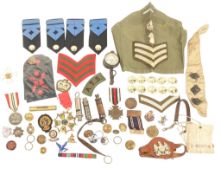 COLLECTION OF WWII SECOND WORLD WAR MILITARIA