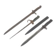 COLLECTION OF BAYONET RELICS