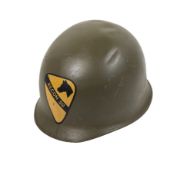 VIETNAM WAR US 1ST AIR CAV RECON UNIT M1 HELMET
