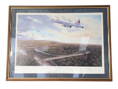 CONCORDE - THE HOMECOMING - LIMITED EDITION SIGNED PRINT