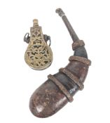 WEST AFRICAN MANDINKA TRIBE & MOROCCAN POWDER HORN