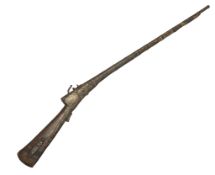 19TH CENTURY INDIAN MATCHLOCK TORADAR / MUSKET