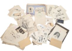 WWI ARTWORK - COLLECTION OF ARMY SKETCHES BY ARTHUR F. U. GREEN