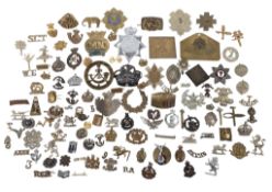 COLLECTION OF ASSORTED MILITARY CAP BADGES