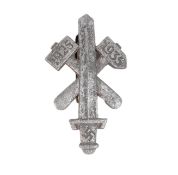 WWII SECOND WORLD WAR GERMAN GAU DISTRICT TINNIE BADGES