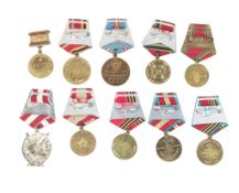 COLLECTION OF RUSSIAN MEDALS
