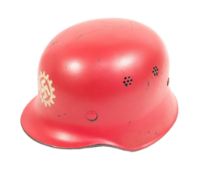 WWII SECOND WORLD WAR GERMAN M34 CIVIL DEFENCE HELMET
