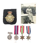 WWII SECOND WORLD WAR MEDAL GROUP - ROYAL SIGNALS