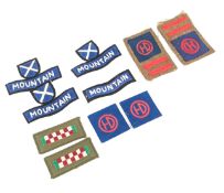 51ST HIGHLAND DIVISION & 52ND LOWLAND INFANTRY DIVISION PATCHES