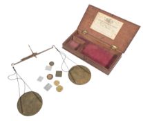 19TH CENTURY VICTORIAN HM CUSTOMS WEIGHTING SCALES