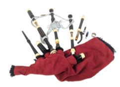 SET OF VINTAGE 20TH CENTURY BAGPIPES
