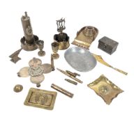 COLLECTION OF FIRST & SECOND WORLD WAR TRENCH ART